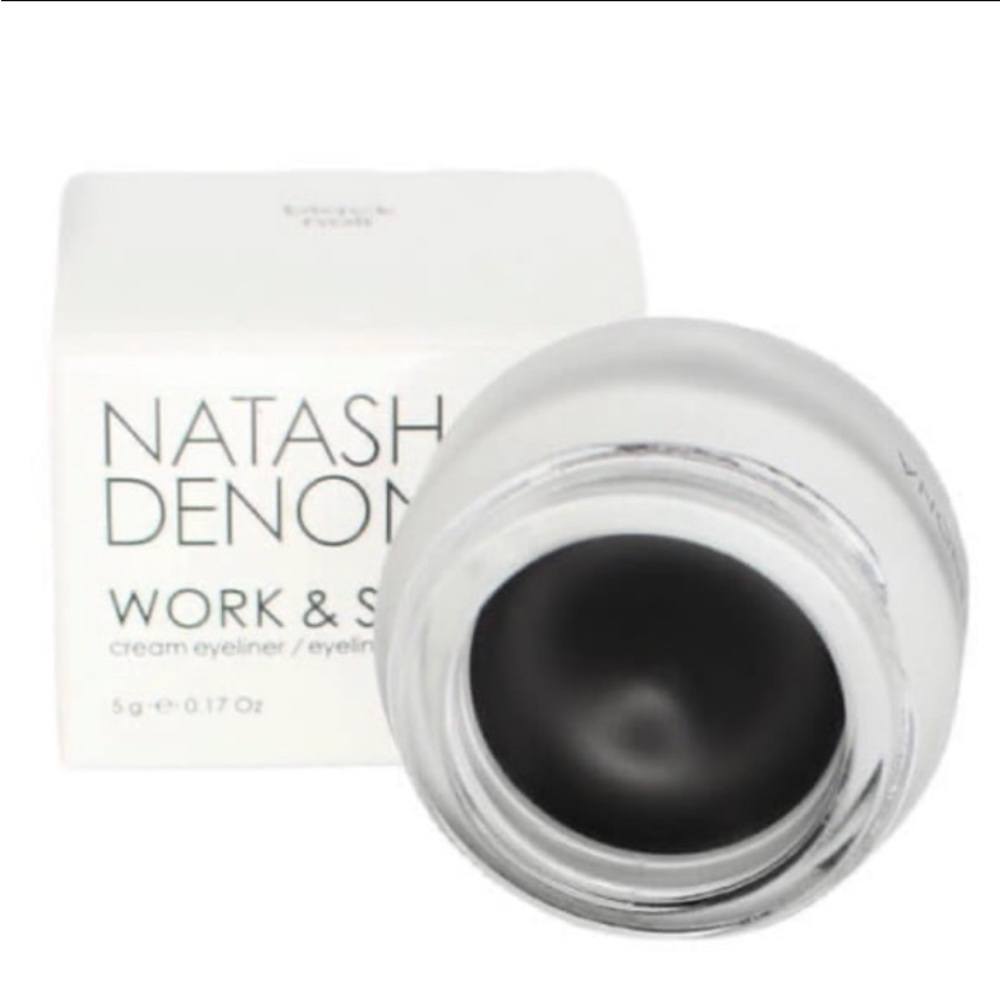 Natasha Denona Work & Set Cream Gel Eyeliner Pot in Black BNIB - Picture 11 of 14